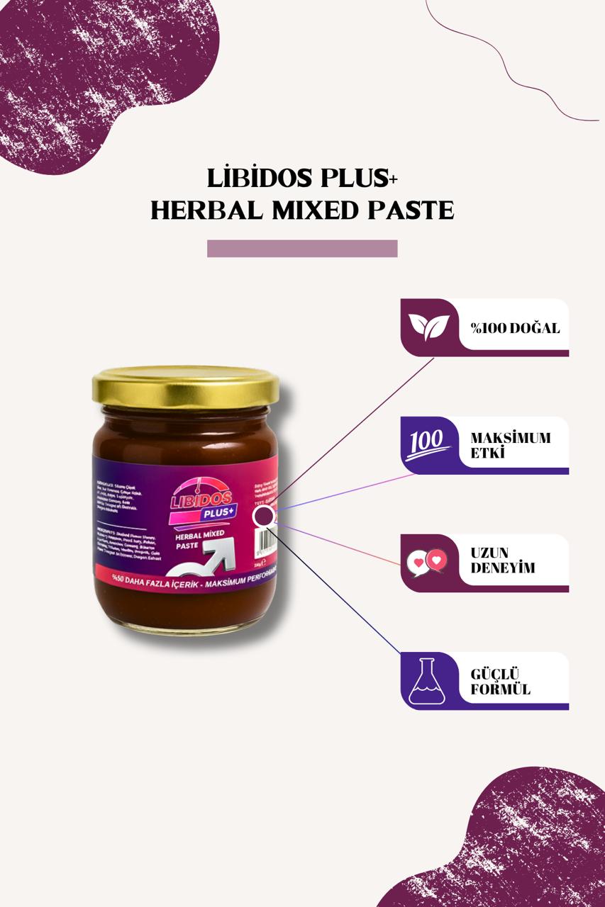 LibidosPlus  Bitkisel Karışımlı Macun  240 gr