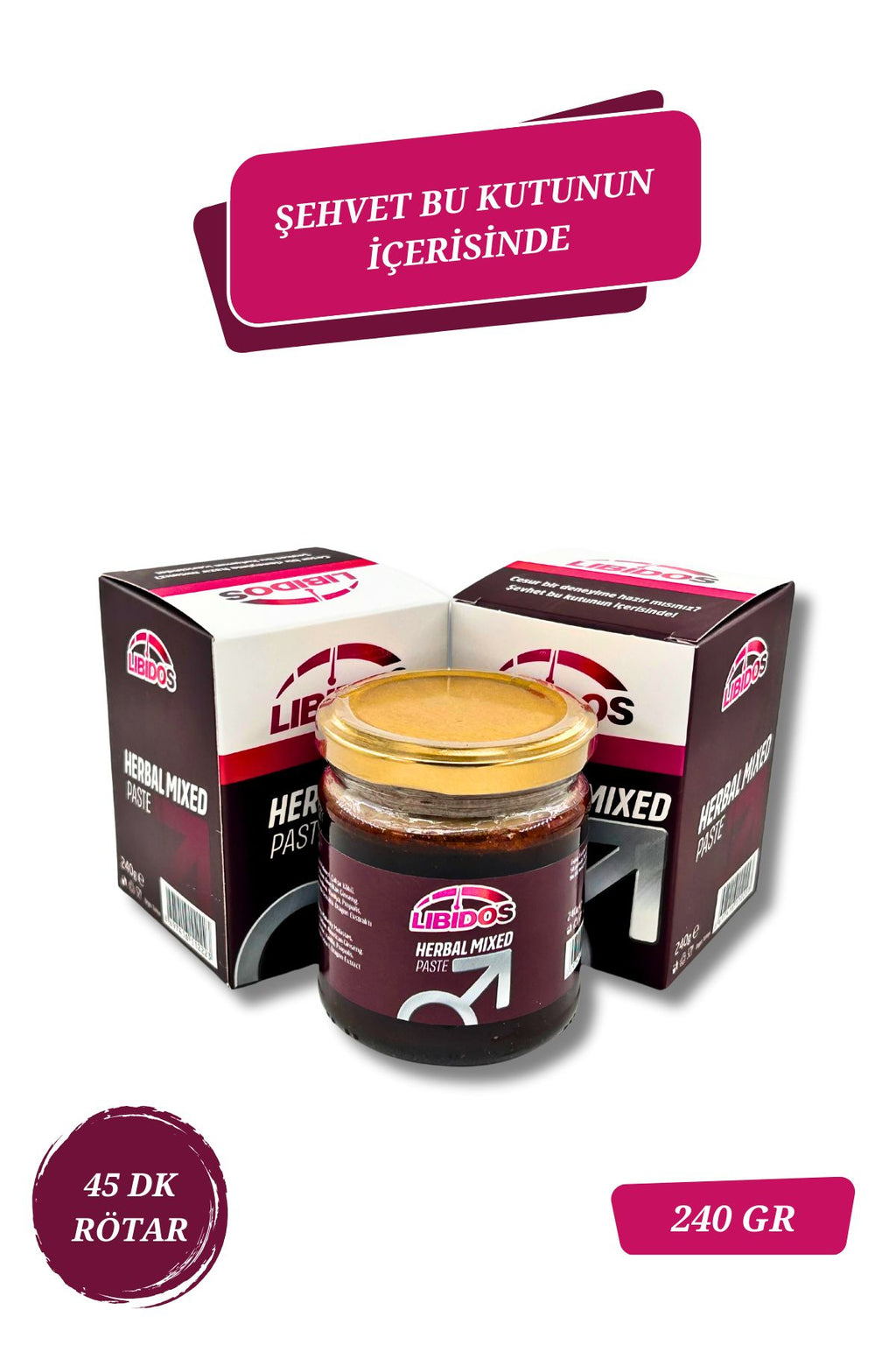 Libidos Bitkisel Karışımlı  Macun 240 gr