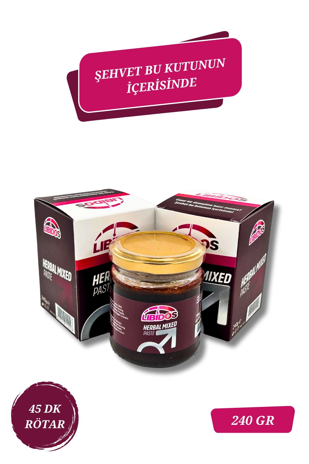 Libidos Bitkisel Karışımlı  Macun 240 gr