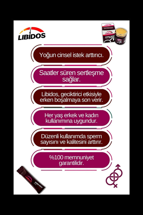 Libidos Bitkisel Karışımlı  Macun 240 gr