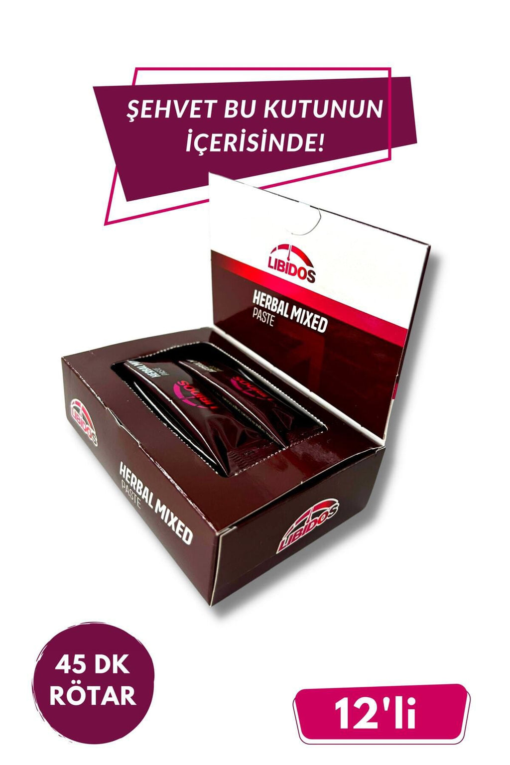 Libidos Bitkisel Karışımlı  Macun 12 Adet