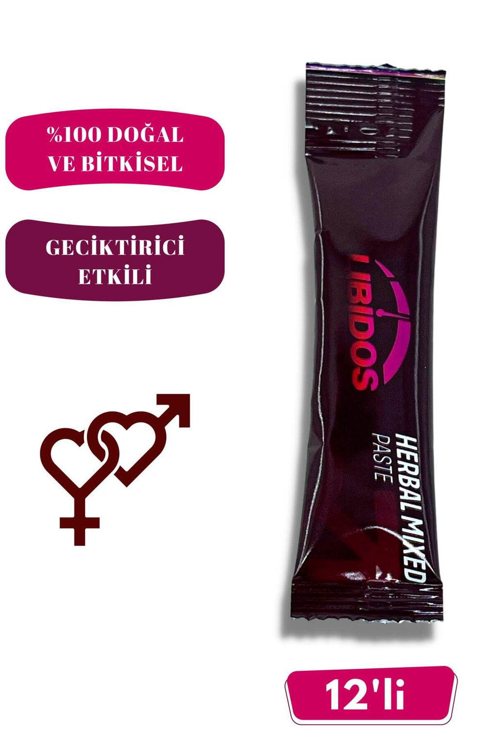 Libidos Bitkisel Karışımlı  Macun 12 Adet